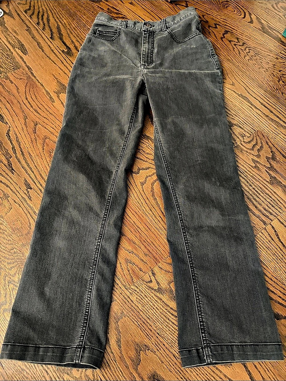 Rachel Comey Black Straight Leg High Rise Jeans Size 4